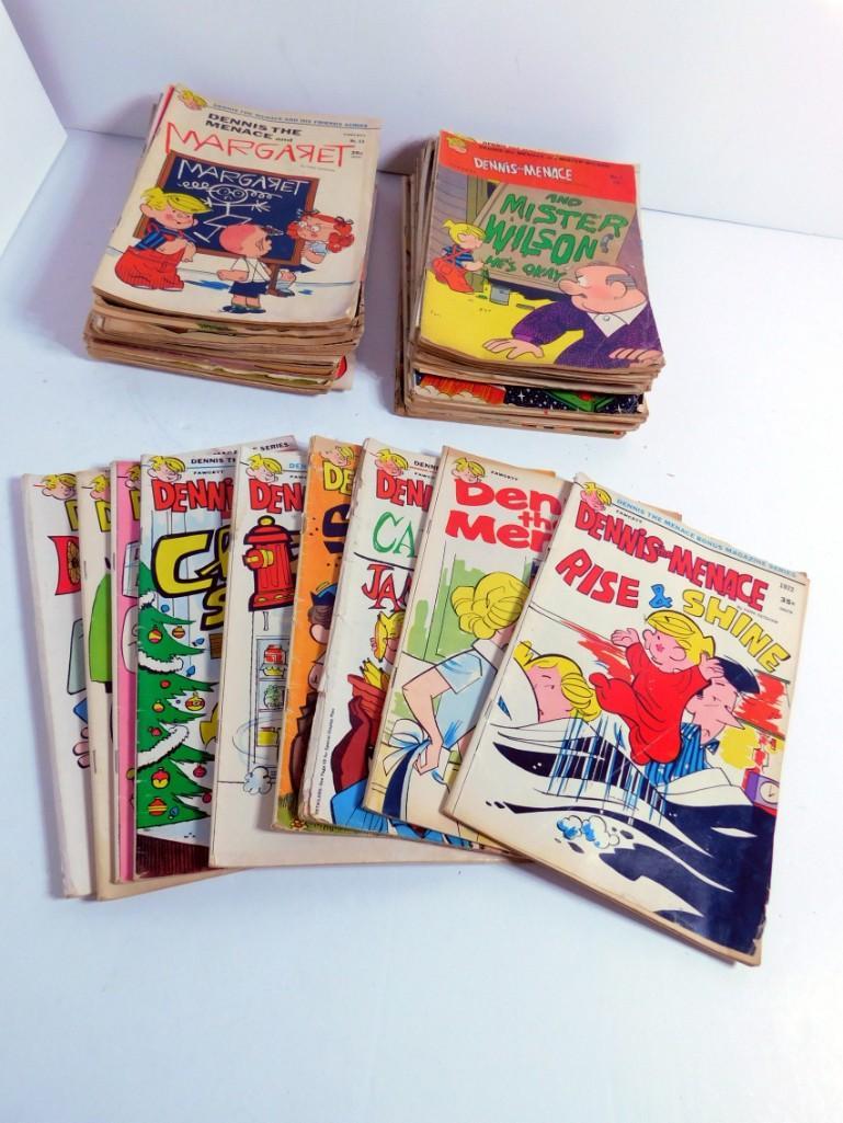 Lot of Dennis the Menace Comic Books (1 of 3)