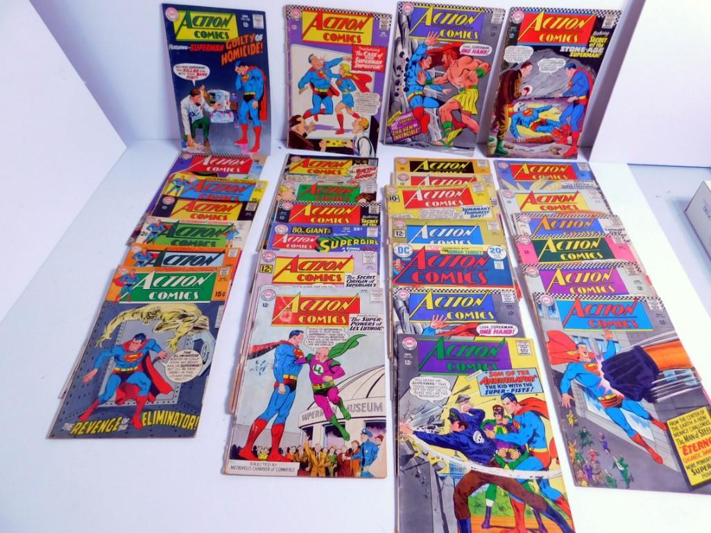 Lot of Vintage Golden Age Comic Books Action Comics (1 of 8)