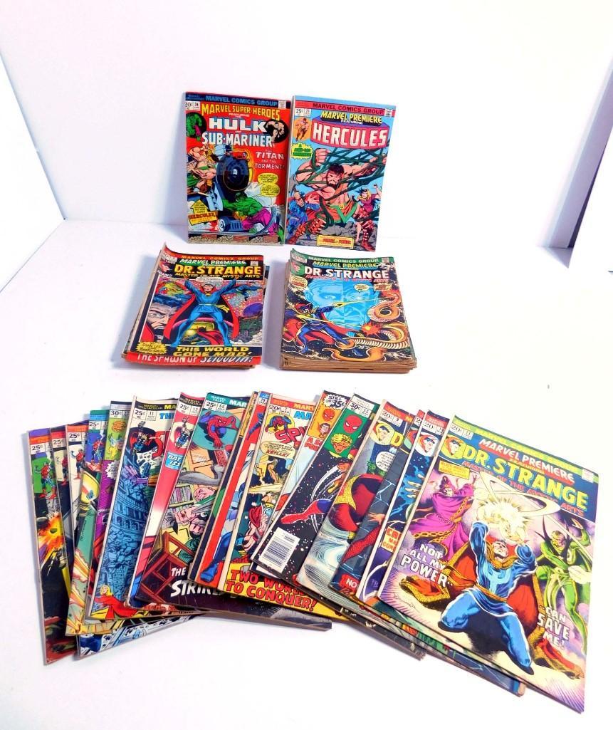 Lot of Vintage Comic Books incl Thor , Hercules , The (1 of 4)