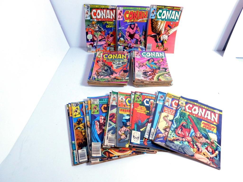 Lot of Vintage Conan the Barbarian Comic Books 50+ (1 of 8)