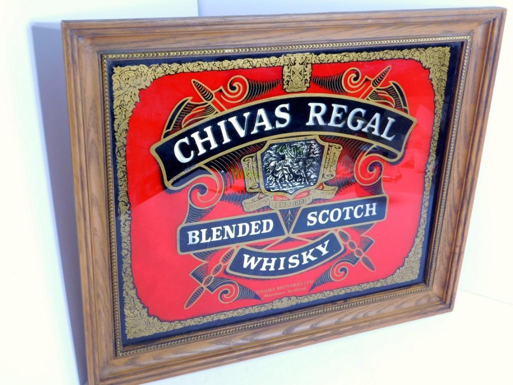 Chivas Regal Scotch Whiskey Bar MIrror (1 of 2)