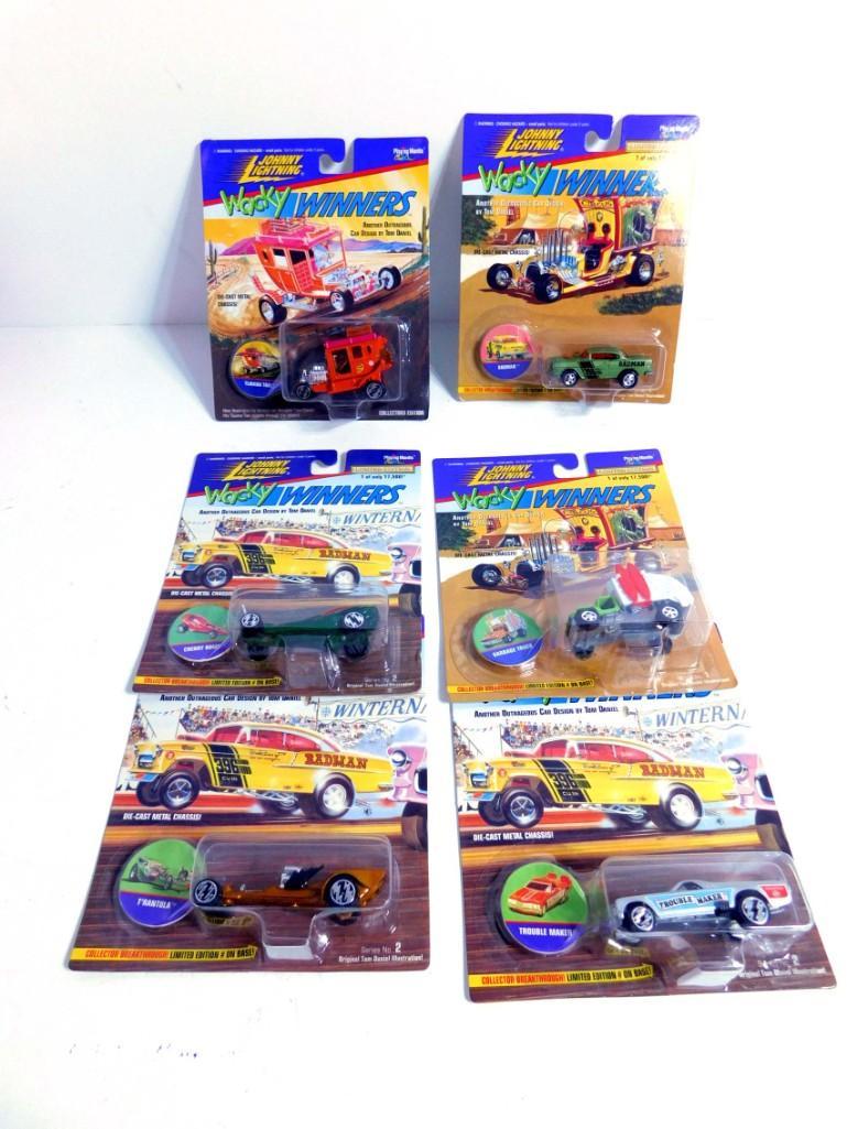 6 Johnny Lightning Wacky Winners incl Tijuana Taxi , (1 of 3)
