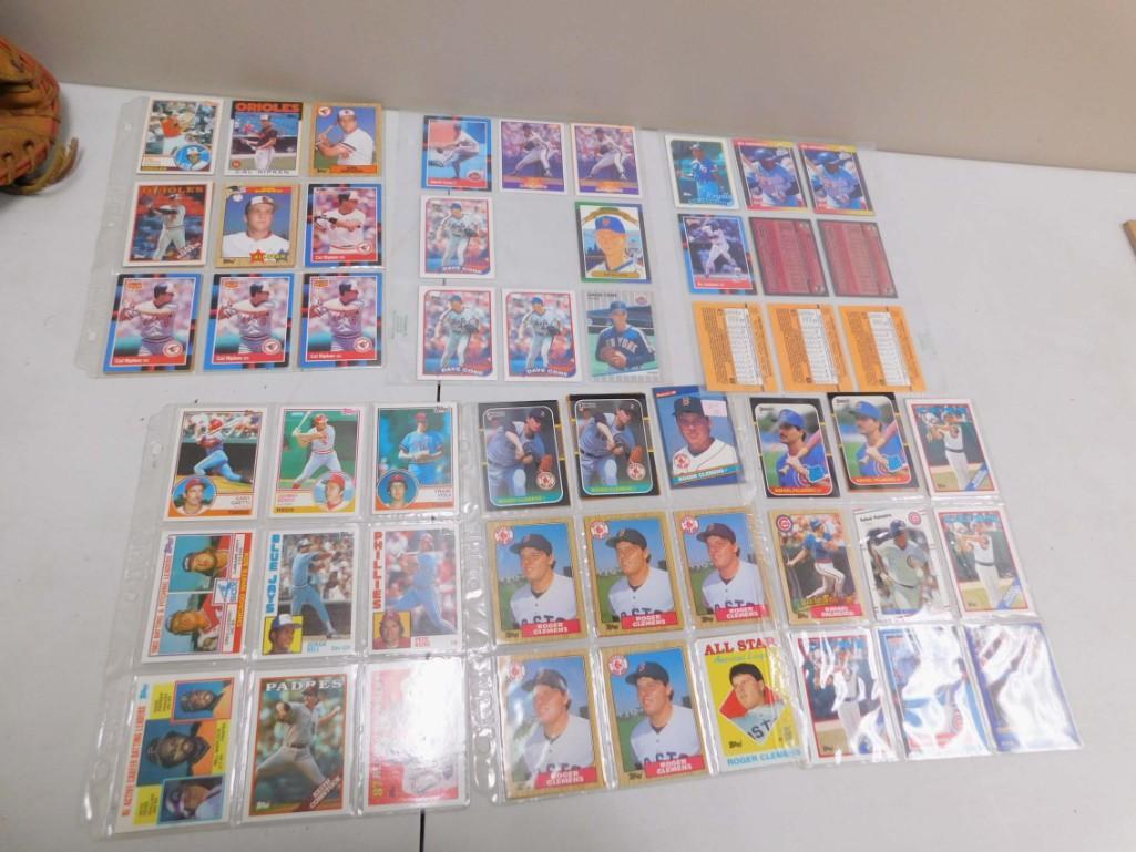Lot of Baseball Cards incl Roger Clemens , Pete Rose, (1 of 14)
