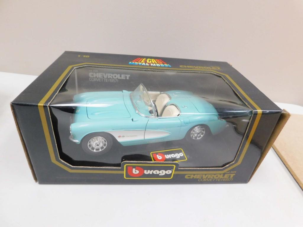 Burago Die Cast 1957 Chevrolet Corvette 1:18 Scale (1 of 5)