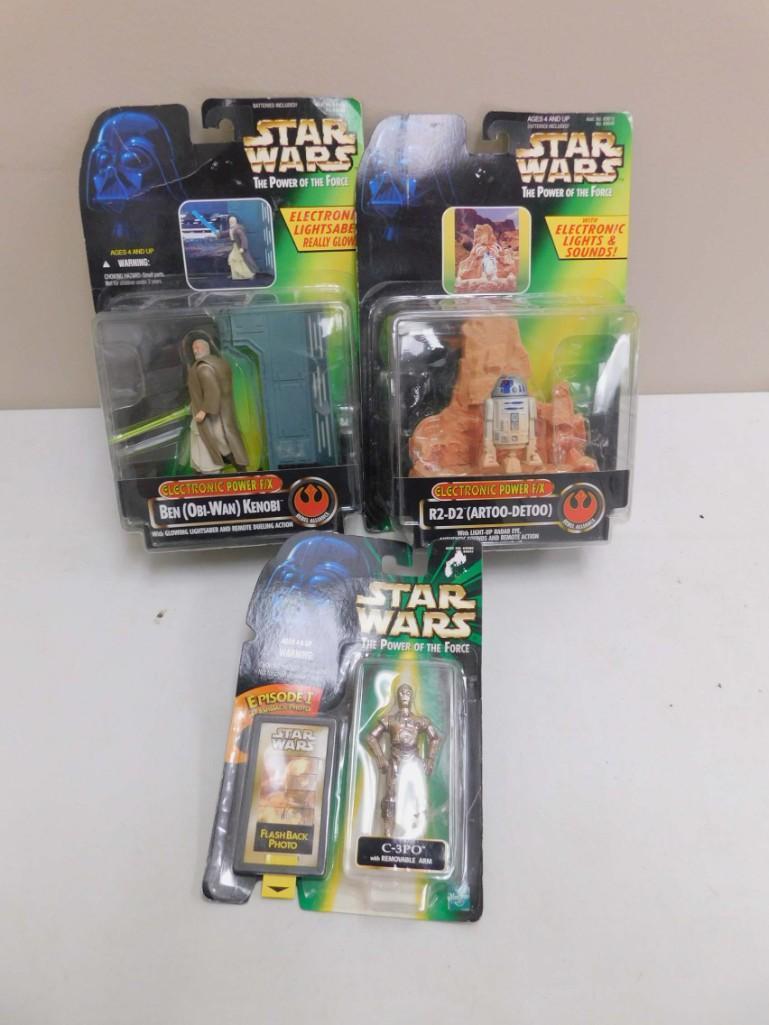 3 Star Wars Action Figures incl Obi Wan Kenobi (1 of 5)