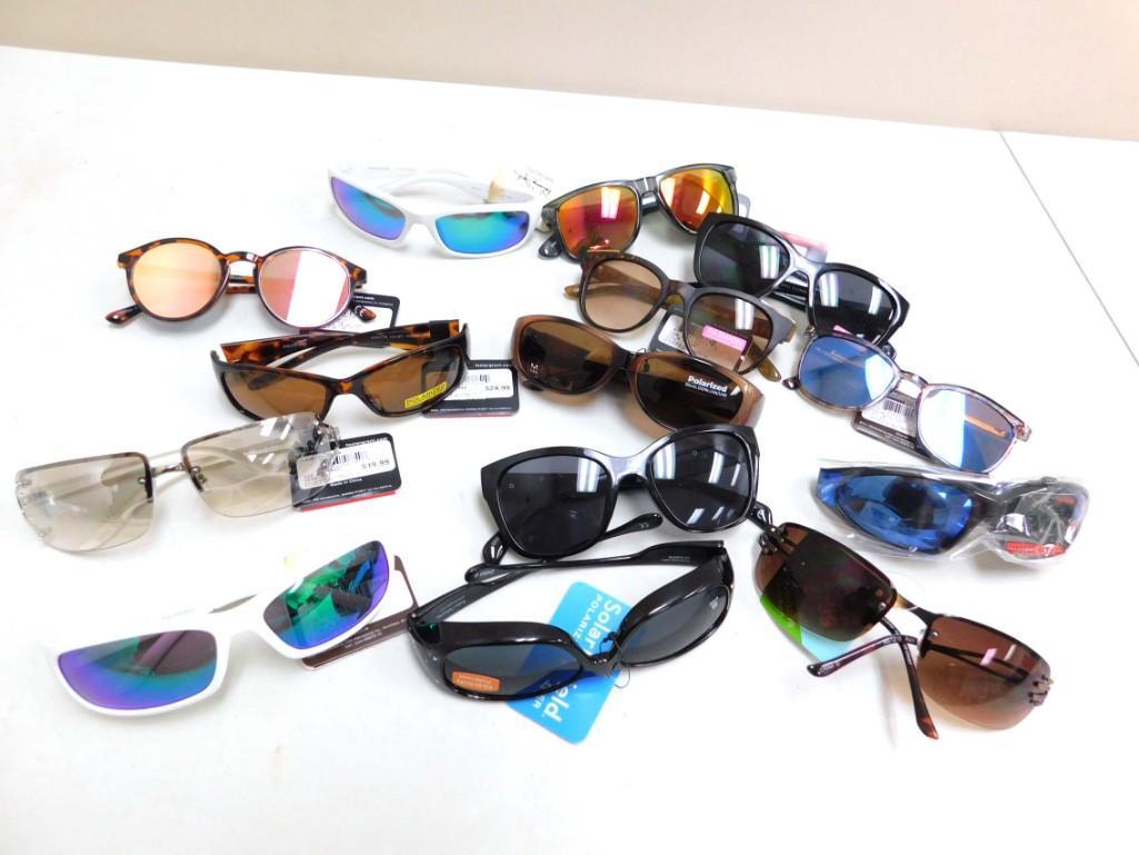 Lot of Sunglasses New with Tags: Lot of Sunglasses New with Tags . Includes Foster Grant , etc . Includes polarized