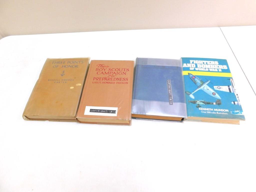 Lot of Vintage Boy Scout and WWII Books: Lot of Vintage Boy Scout and WWII Books