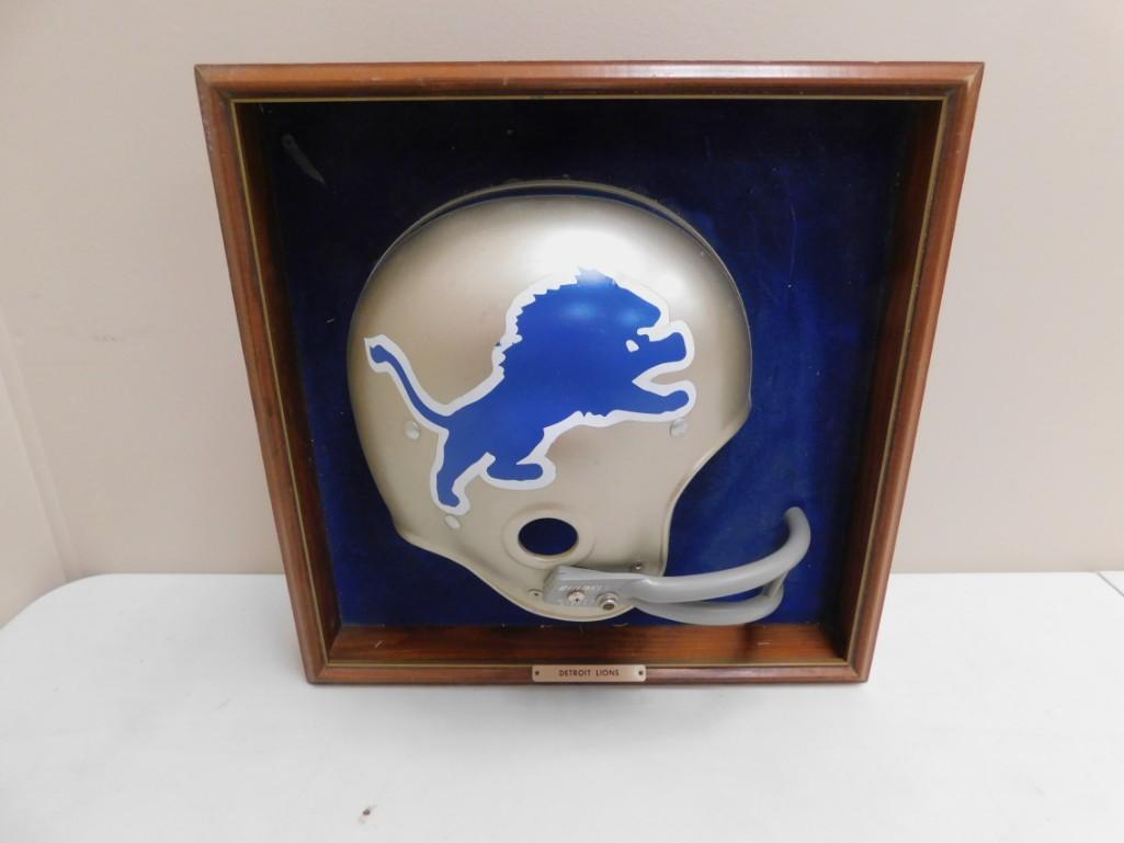 Detroit Lions Shadowbox Display Wall Hanging (1 of 5)
