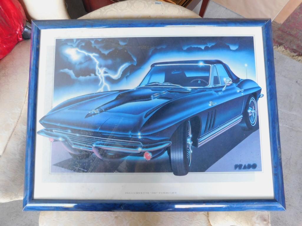 Print of a 1965 Corvette 396 TurboJet (1 of 6)