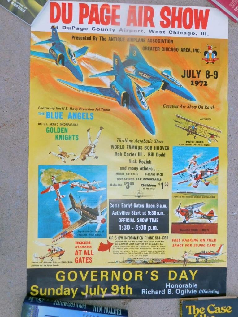 1972 Vintage DuPage Air Show Poster (1 of 4)
