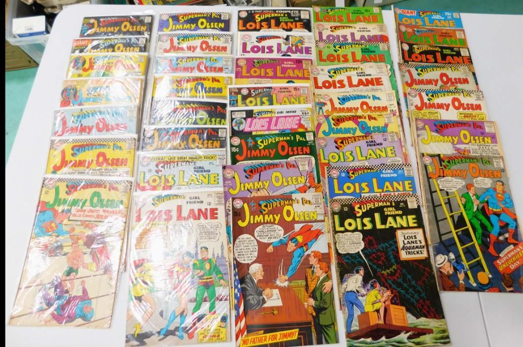 39 Vintage Comic Books incl Lois Lane and Jimmy Olsen (1 of 5)