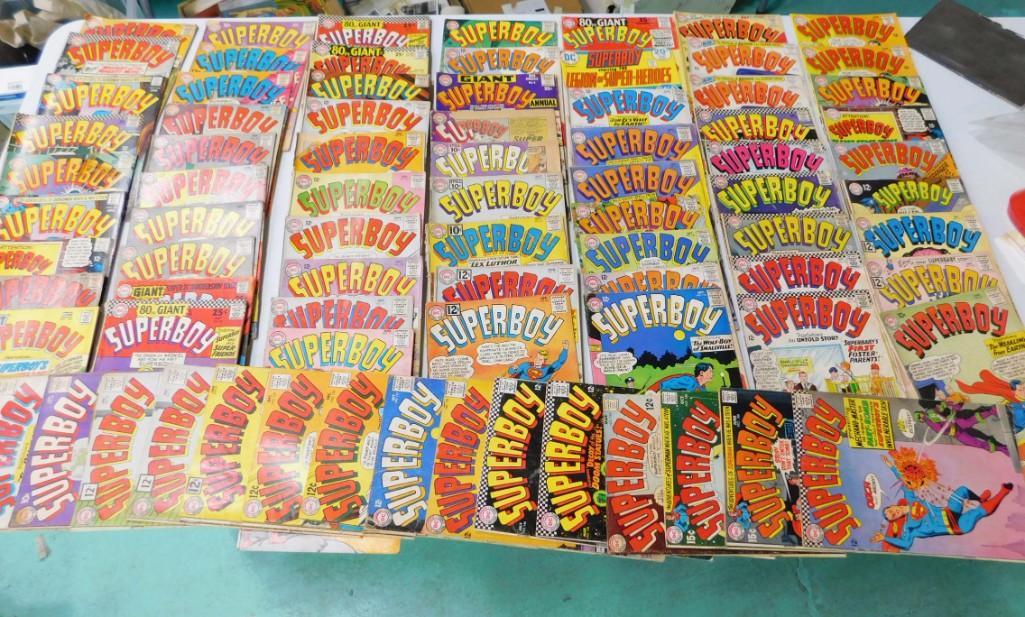 Over 70 Vintage Superboy Comic Books (1 of 9)
