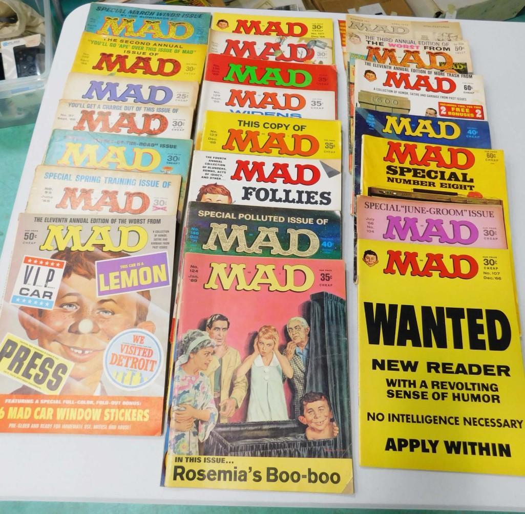 20 Vintage Mad Magazines (1 of 5)