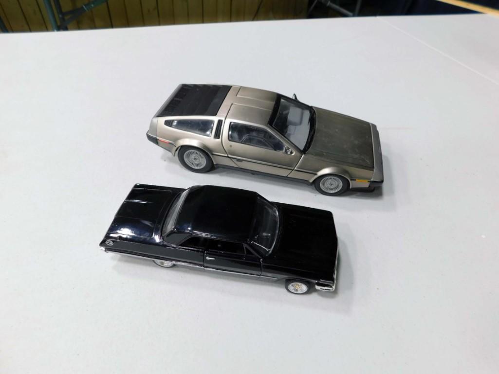 Die Cast Delorean 1:18 Scale Model - Missing Passenger (1 of 2)