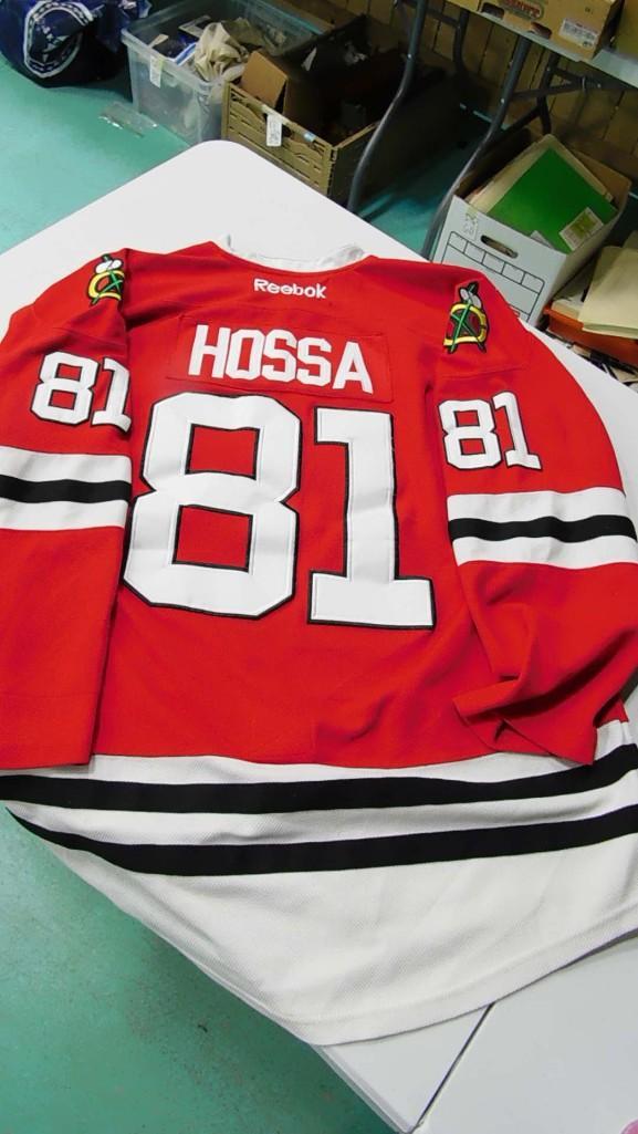Hossa Chicago Blackhawks Jersey Reebok Jersey: Hossa Chicago Blackhawks Jersey Reebok NHL Hockey Jersey