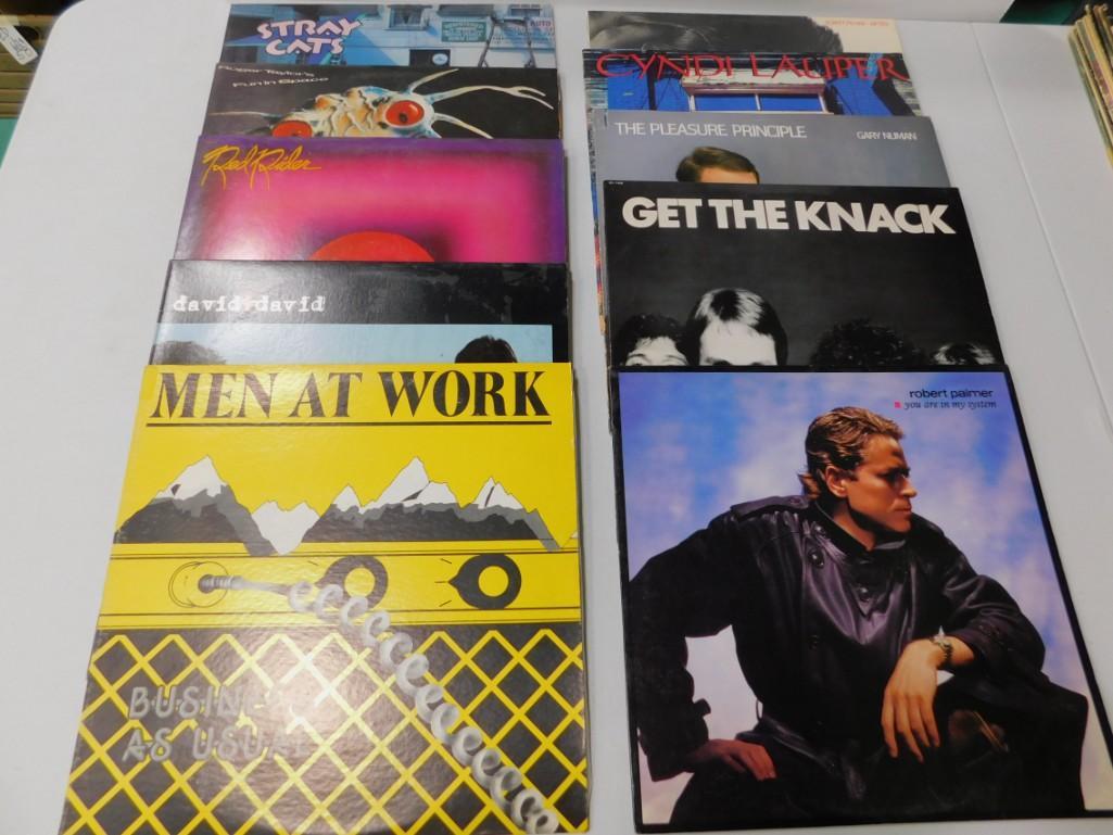 10 Vinyl Records incl David&David , Knack, 2 Robert (1 of 7)