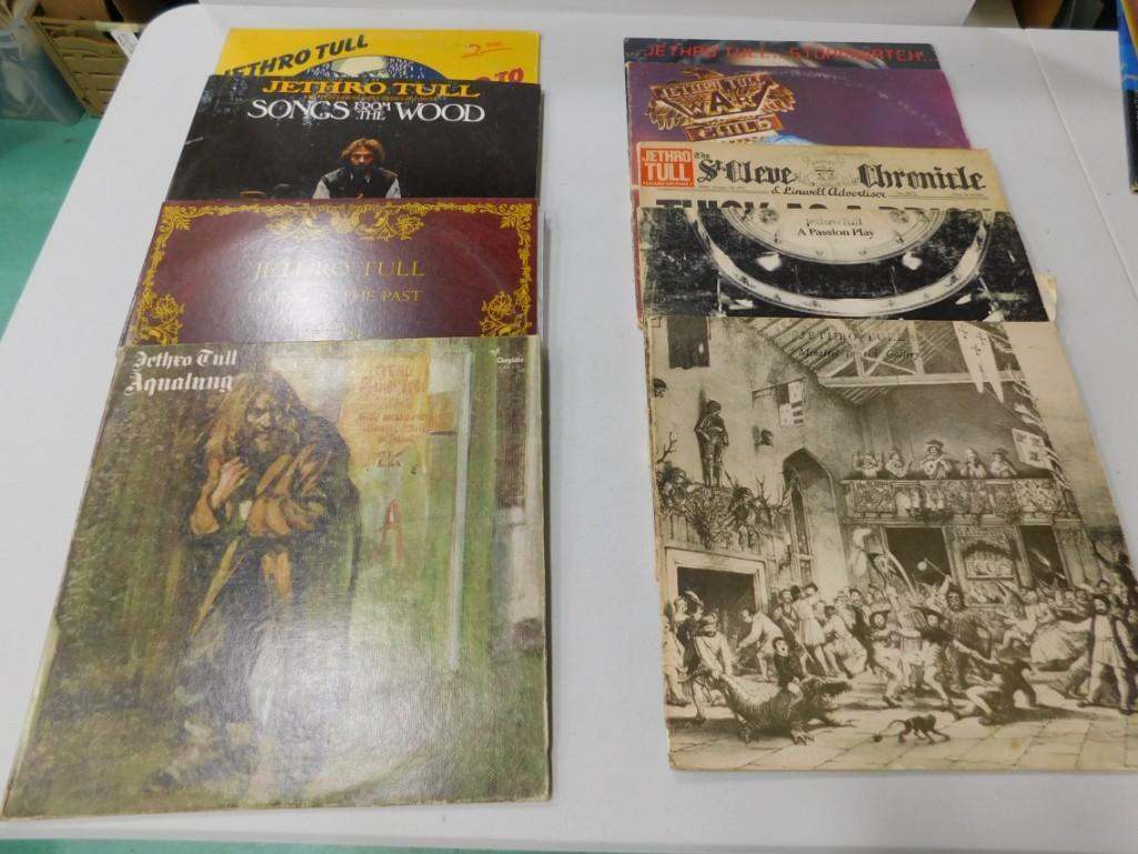 10 Jethro Tull Vinyl Records (1 of 6)