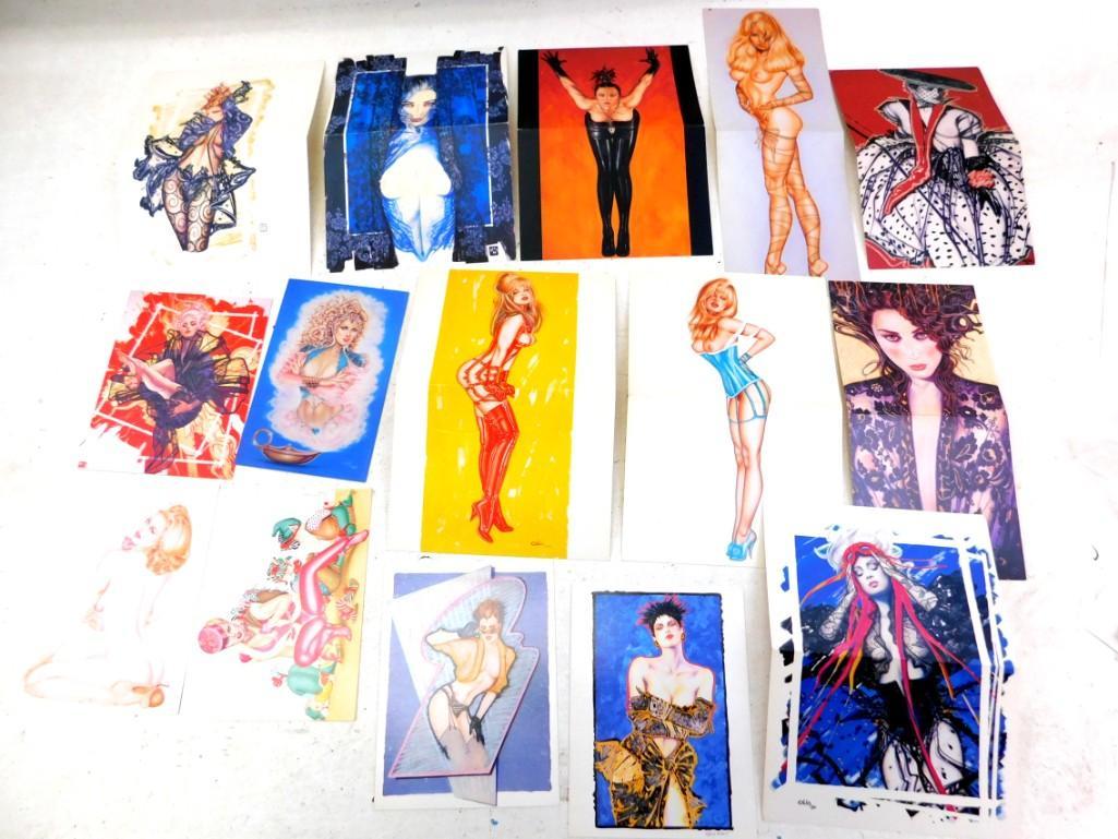 Large Lot of Olivia De Berardinis Adult Greeting Cards: Large Lot of 15 Olivia De Berardinis Adult Greeting Cards. Copyrights are between 1979 and 1992