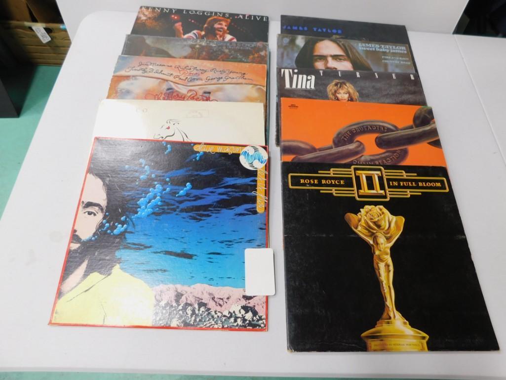 11 Vinyl Records incl Tina Turner , Rose Royce , (1 of 6)