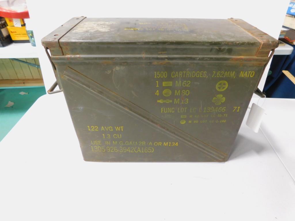 Nato Ammo Box HM 1500 Cartridge 7.62 mm (1 of 2)