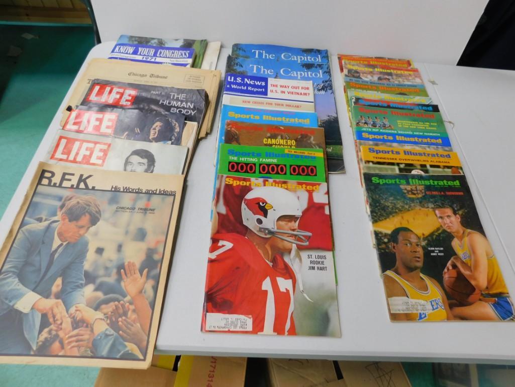 13 Sports Illustrated Magazines from the 1960s , 3 Life (1 of 4)