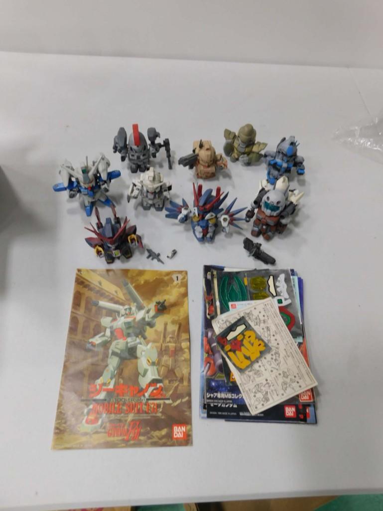 10 Toy Mobile Suit Gundham Wing Robot Action Figures (1 of 8)