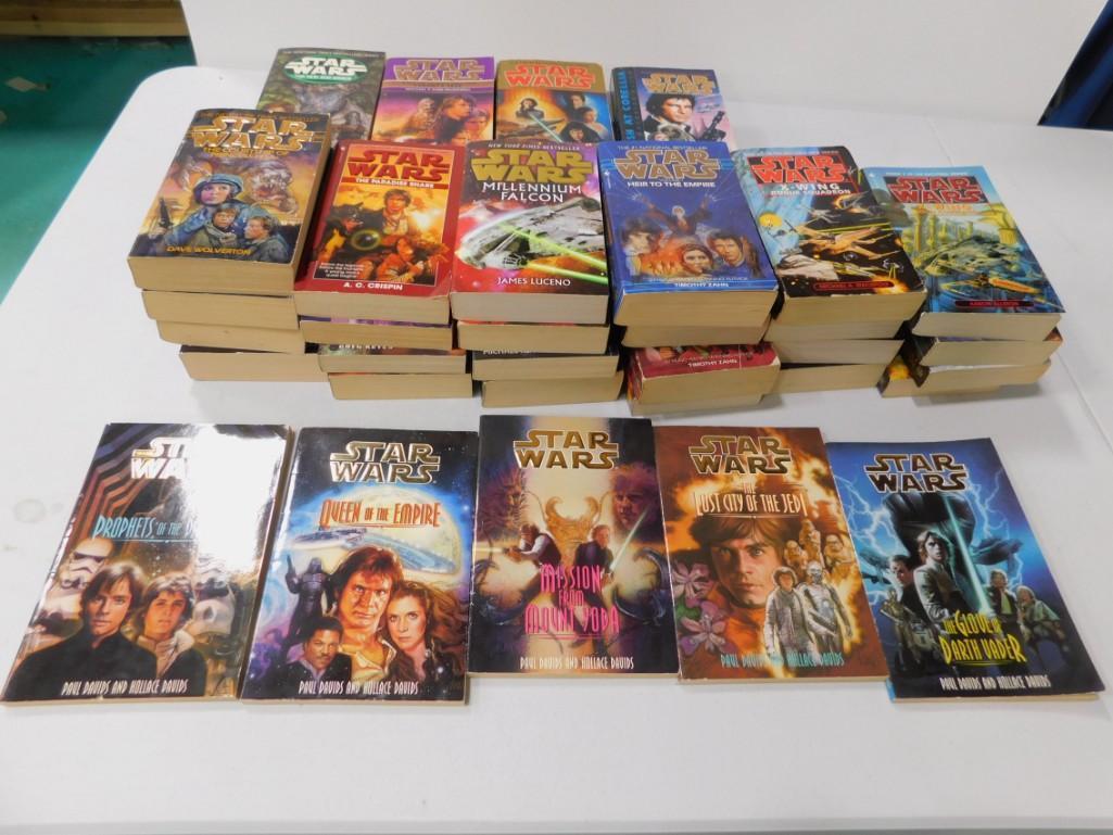 Large Lot of Star Wars Paperback Books (1 of 3)