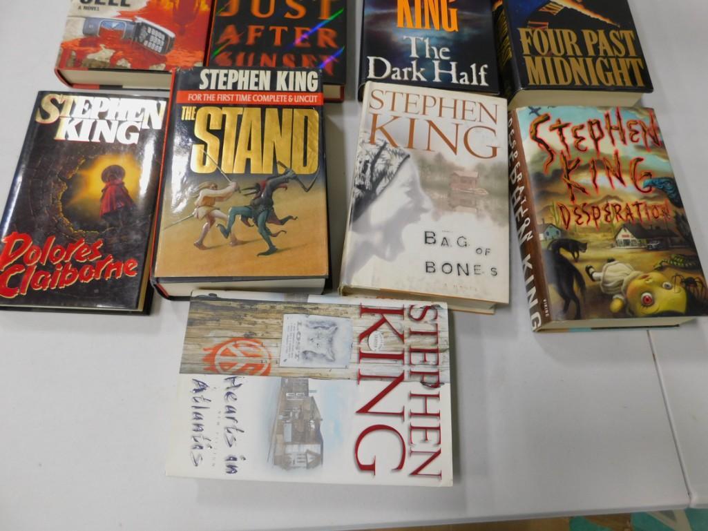 9 First Printings of Stephen King Books (1 of 2)