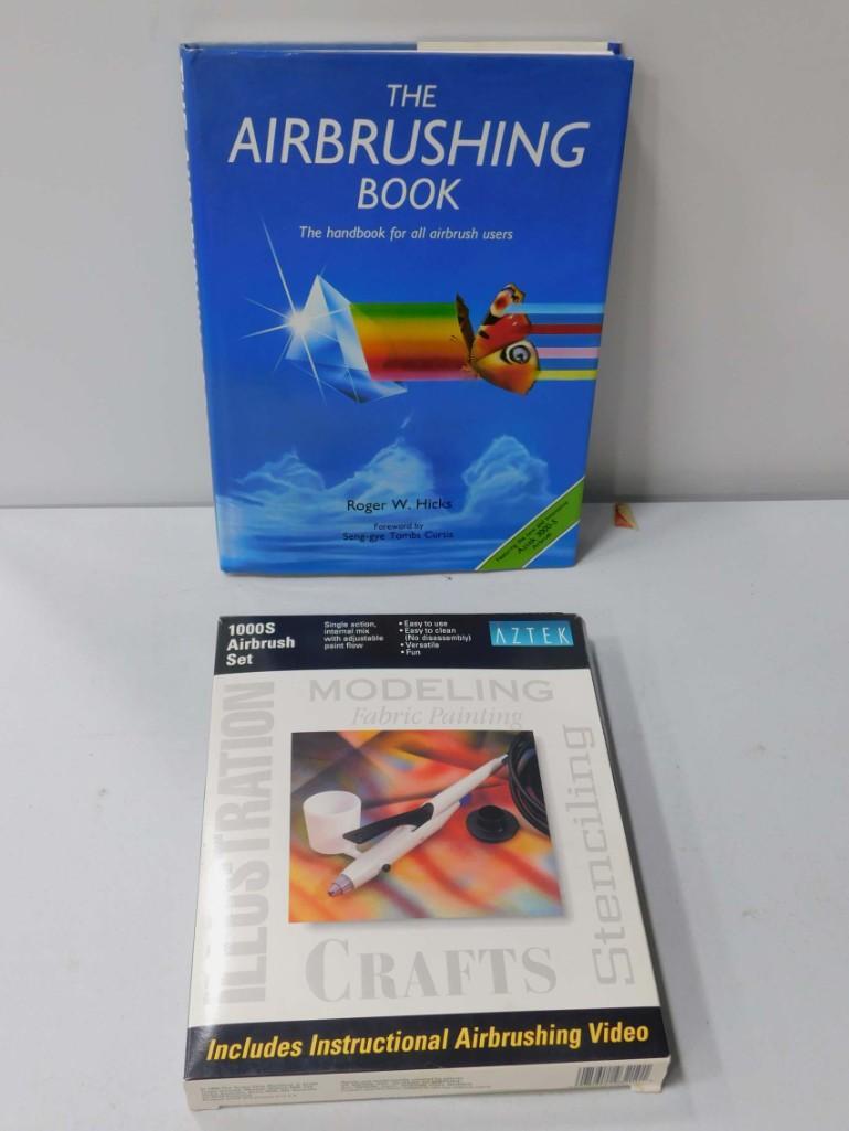 New Air Brush Kit and Book on Air Brush Painting (1 of 4)