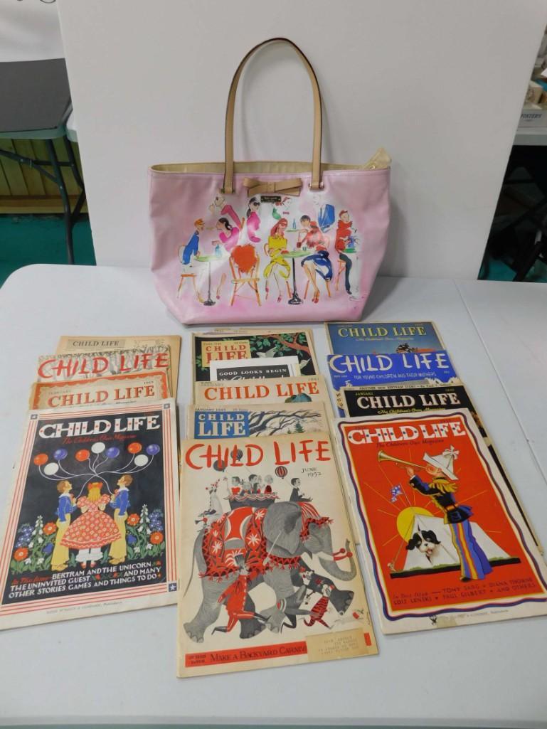 Vintage 1930s and 1940s Child Life Magazines and a (1 of 3)