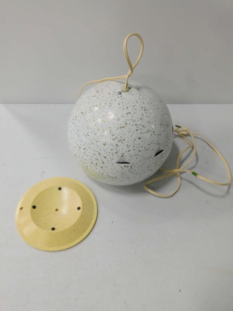 Mid Century Eyeball Hanging Lamp or Light (1 of 3)