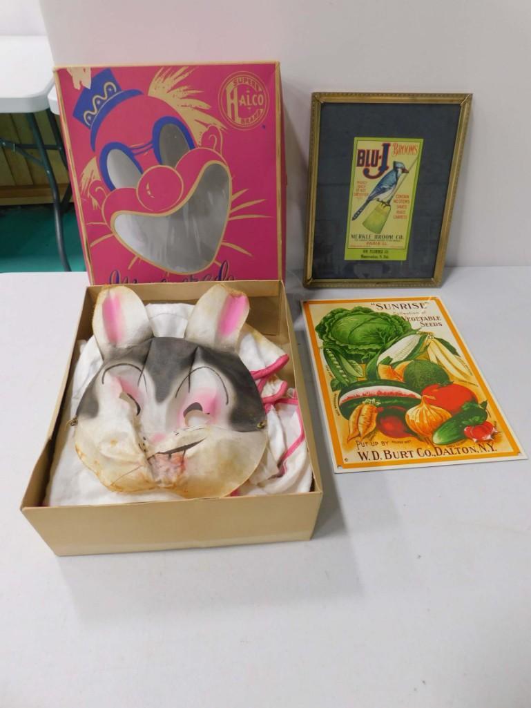 Collectibles Lot incl Vintage Halco Rabbit Costume , (1 of 3)