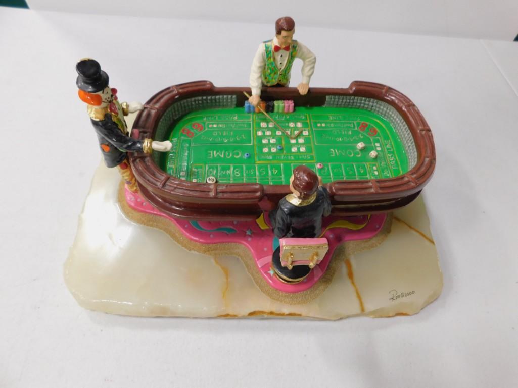 Craps Table Figure Limited Edition Ron Lee 195/1200 (1 of 5)