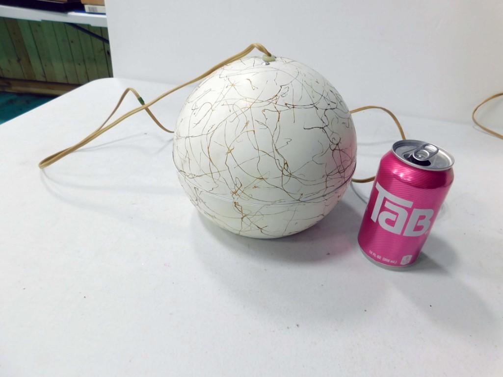 Vintage Mid Century Mod MCM Eyeball Hanging Lamp or (1 of 3)