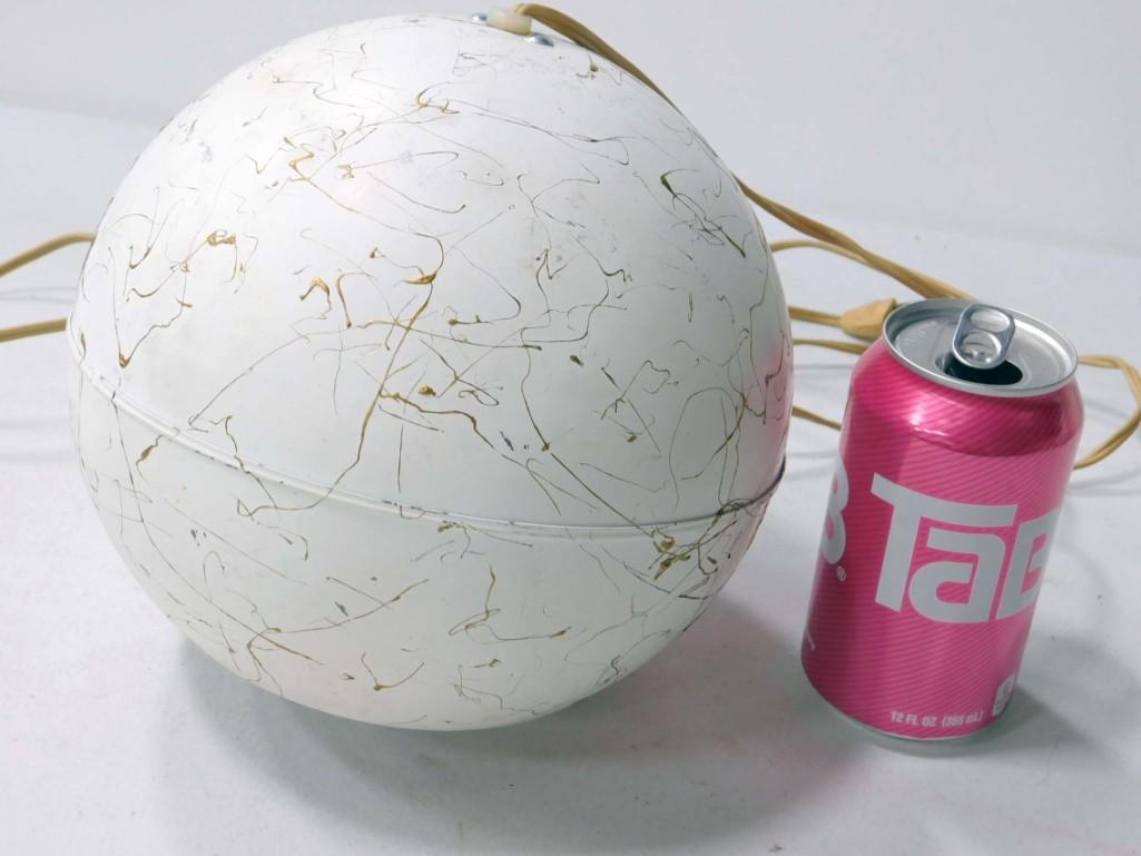 Vintage Mid Century Mod MCM Eyeball Hanging Lamp or (1 of 3)