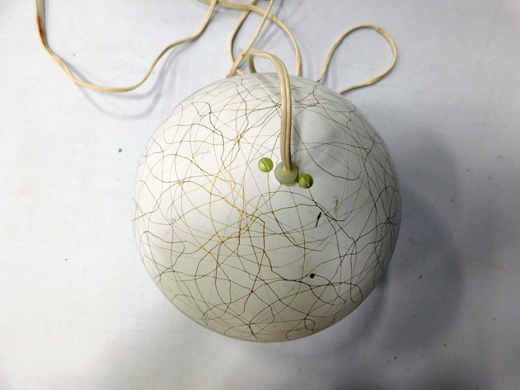 Vintage Mid Century Mod MCM Eyeball Hanging Lamp or (1 of 3)