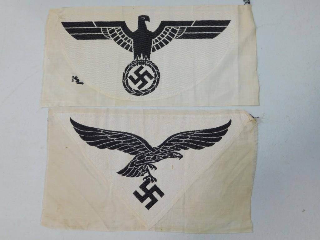 Word War II German T-Shirt Patches 1 Navy 1 Luftwaffe (1 of 3)