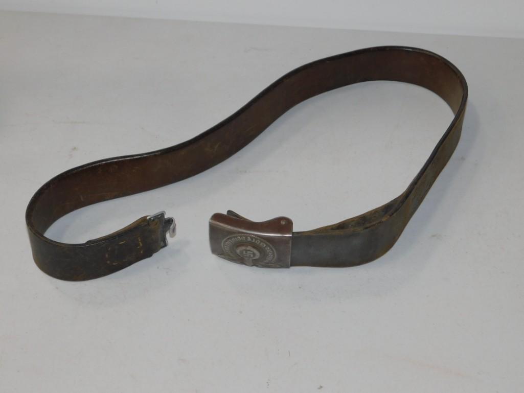 Another WWII German Brown leather Belt (1 of 3)