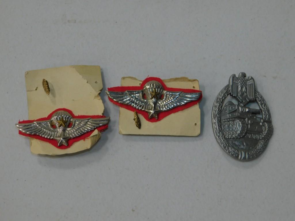 Lot of 3 WWII German Pins (1 of 5)