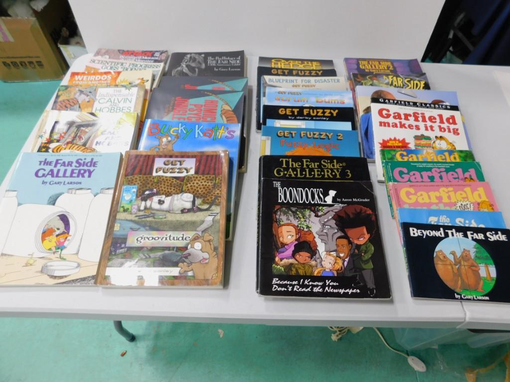 31 Paperback Animated Books incl Calvin and Hobbs , The (1 of 3)