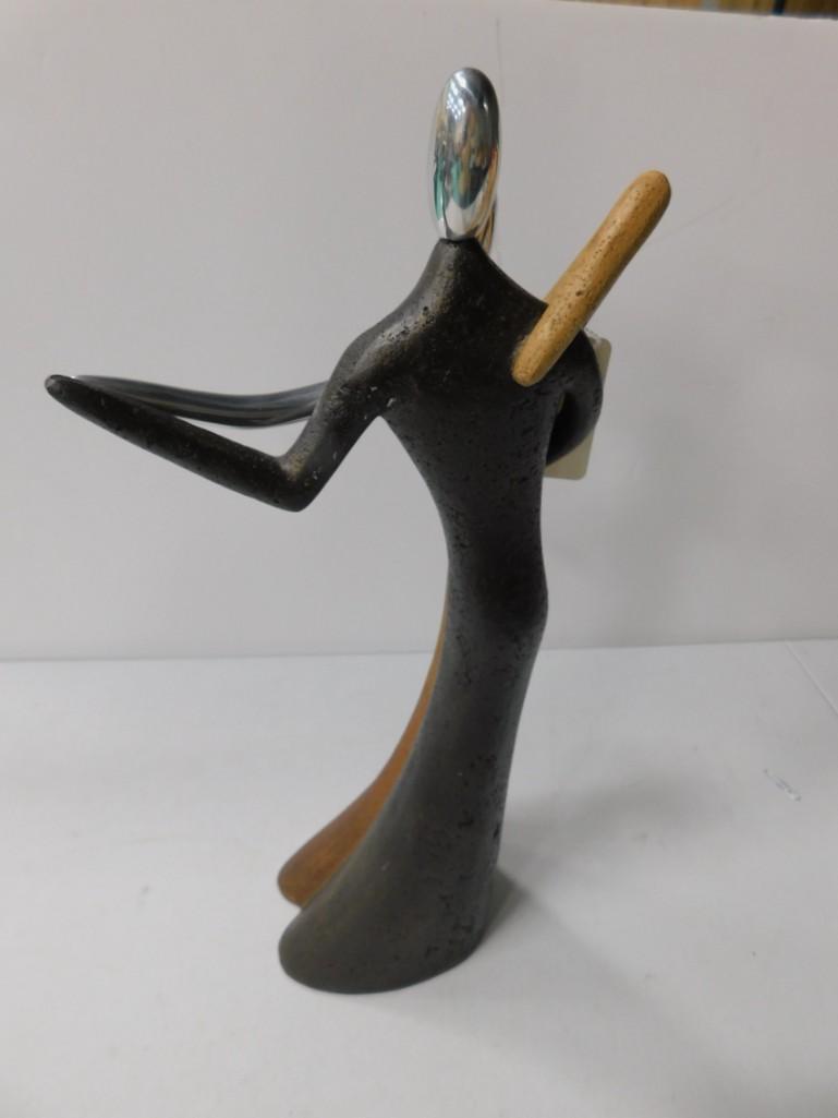 2 Art Sculpture Figures Dancing (1 of 3)