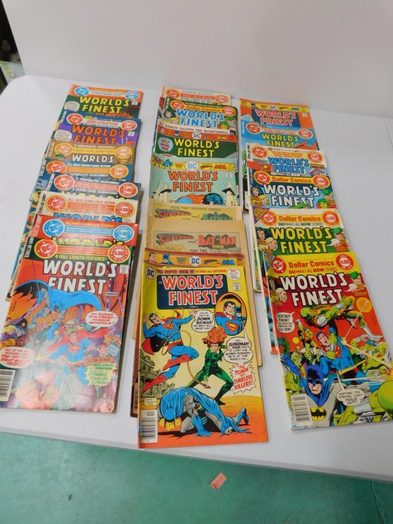 Lot of 21 DC Worlds Finest Comic Books , 2 are missing (1 of 4)