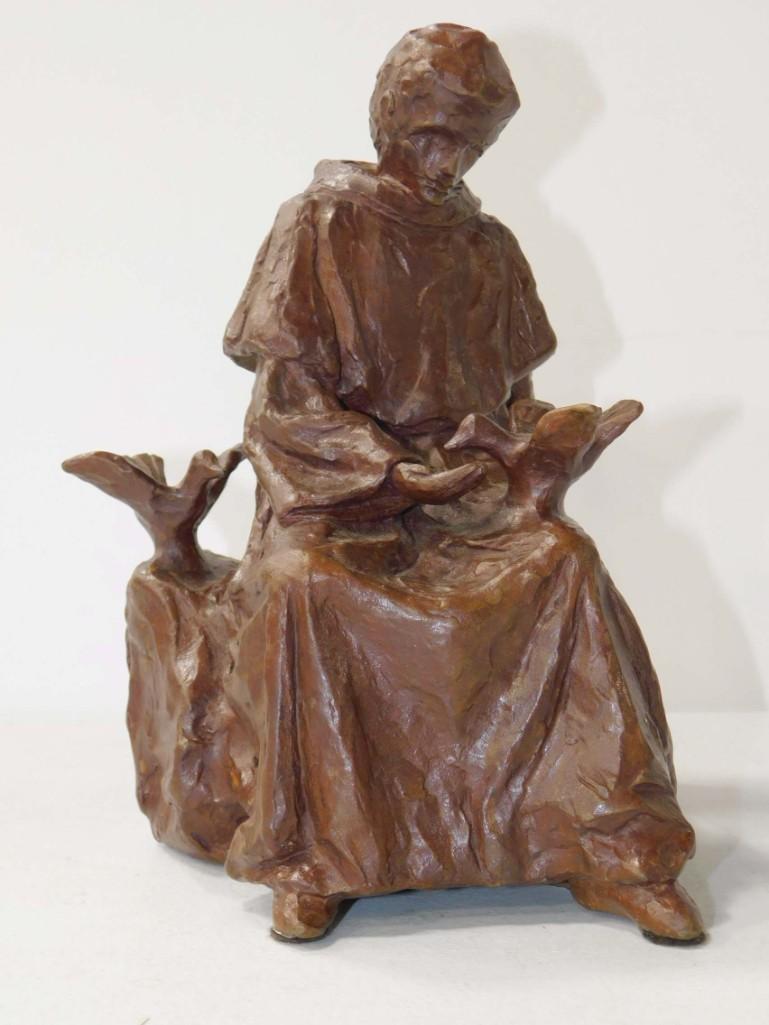 Charles E Gagnon Bronze Statue 1967 (1 of 8)