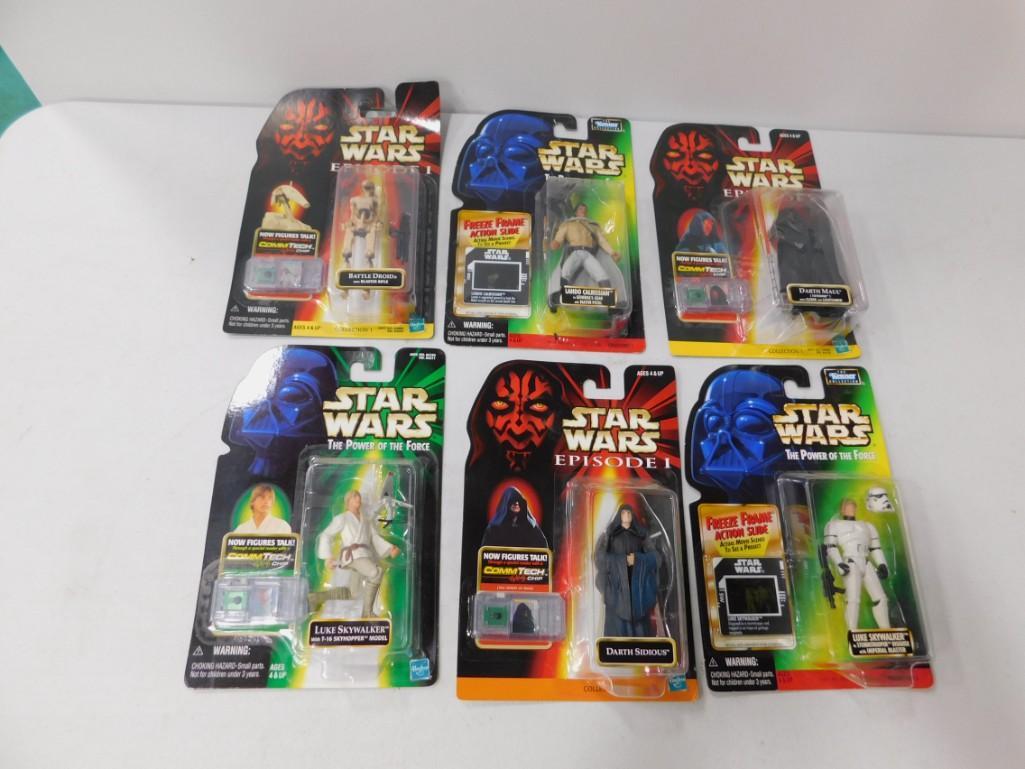 6 Star Wars Attack of the Clones Figures (1 of 3)