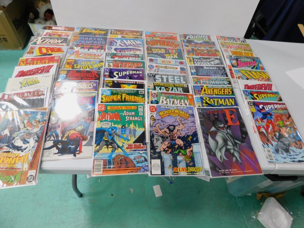 Approx 50 Comics incl Marvel and DC , incl Batman , (1 of 4)