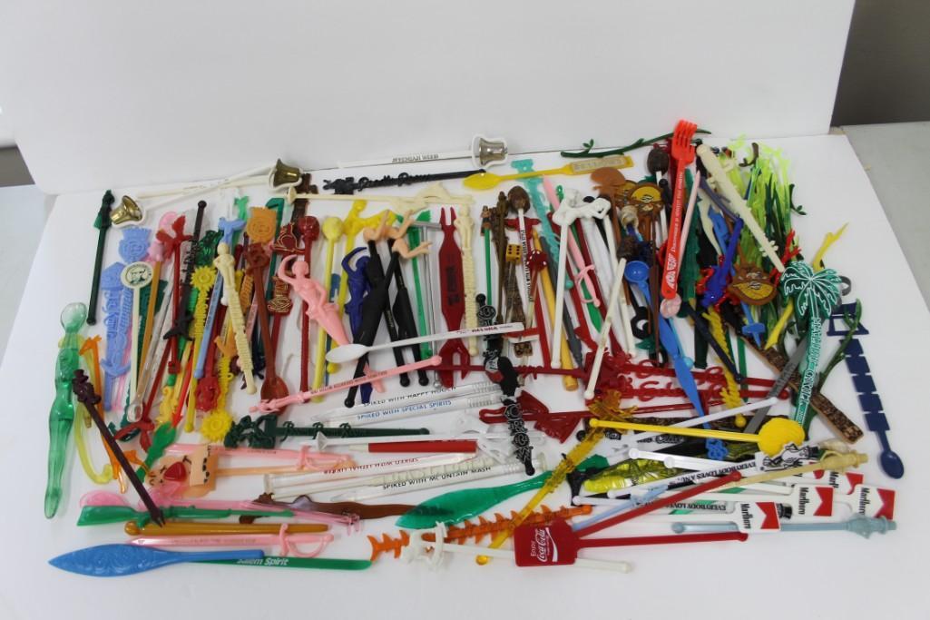 Unusual Vintage Swizzle Sticks incl Nudies , (1 of 8)