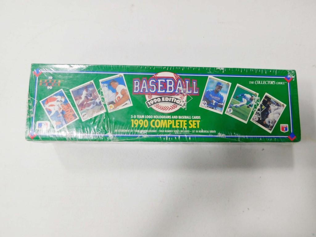 1990 Sealed Complete Baseball Card Set Upper Deck (1 of 4)