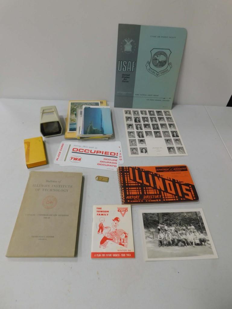 Lot of Ephemera incl 1940s-1970s, incl photos , (1 of 5)