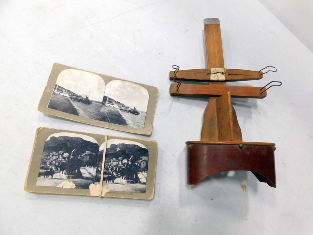 Stereoscope Viewer and Stereo Cards (1 of 4)