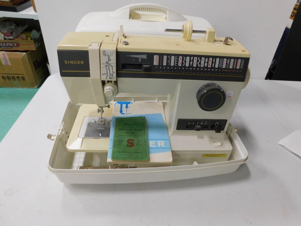 Singer Sewing Machine No pedal control , portable ,: Singer Sewing Machine No pedal control , portable ,